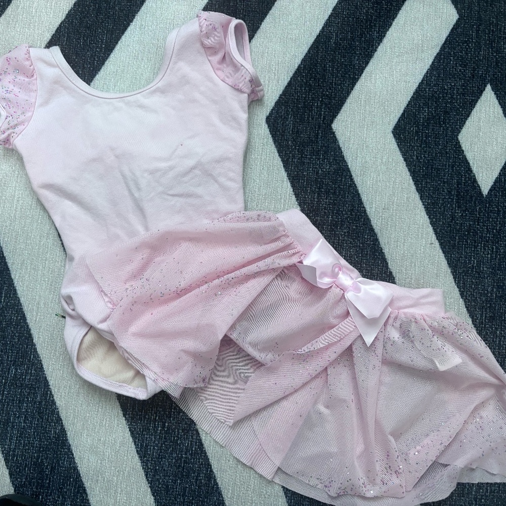 Capezio Pink Ballet Leotard & Skirt Set | Toddler | Ellman’s Dancewear